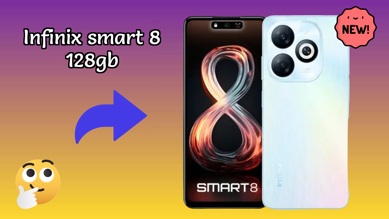 Infinix Smart 8 128GB Price Drop: Available at Just ₹8,999