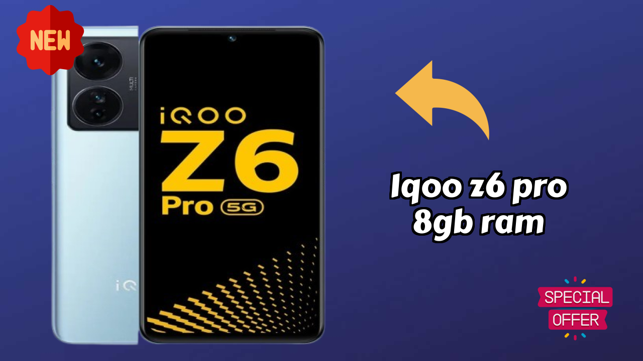 IQOO Z6 Pro 8GB RAM Test: 8 GB RAM Handles Heavy Tasks?
