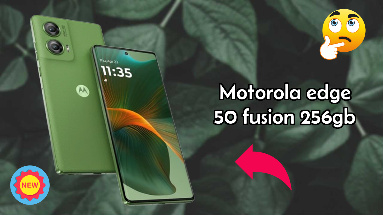 Motorola Edge 50 Fusion 256GB at ₹21,480 - Best Features Highlighted