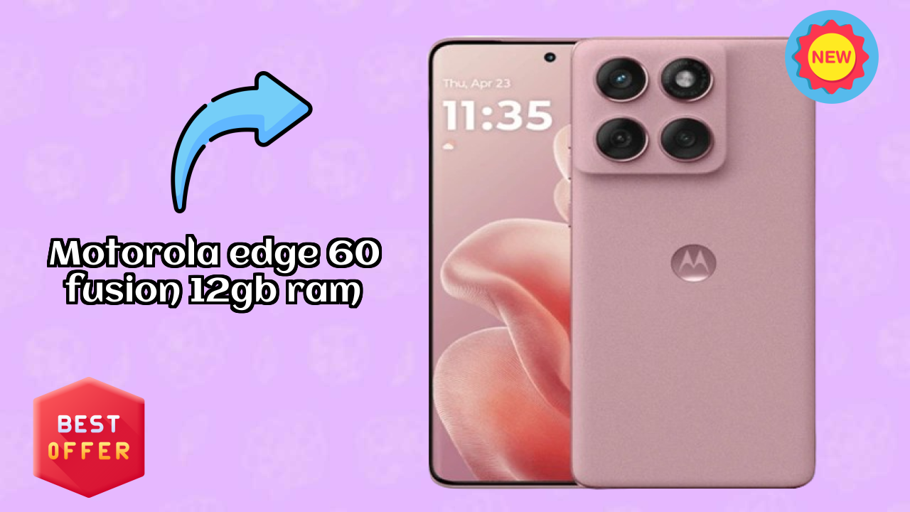 Motorola Edge 60 Fusion 12GB RAM Test: 12 GB RAM Handles Multitasking?