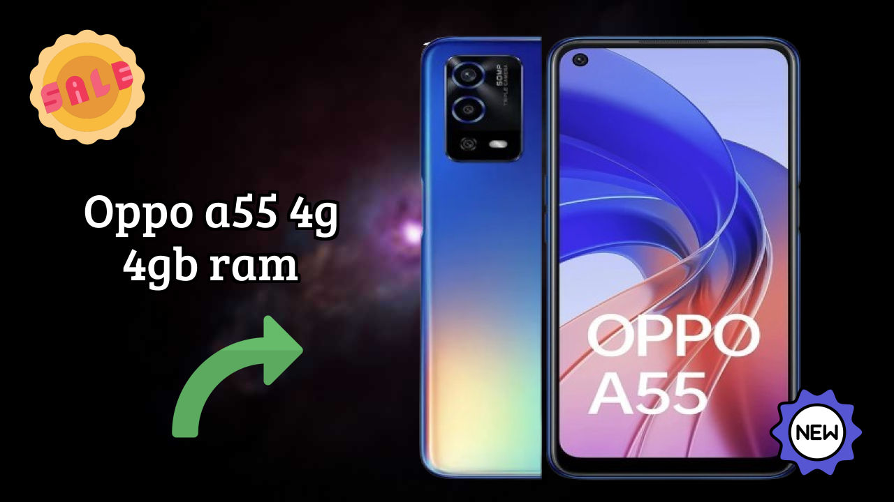 OPPO A55 4G 4GB RAM Display Review: IPS LCD Quality