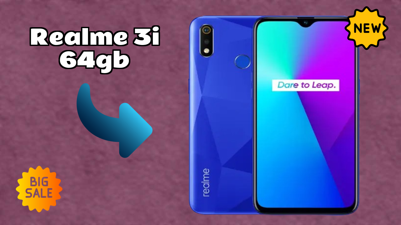Realme 3i 64GB at ₹10,999 - Best Deal Available