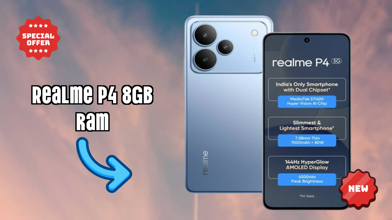 Realme P4 8GB RAM Gaming Benchmarks: MediaTek Dimensity 7400 Ultra Tested