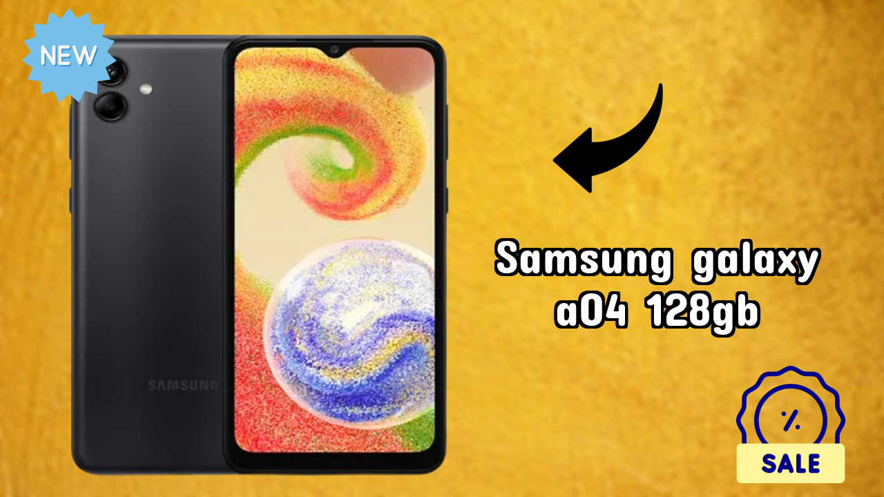 Samsung Galaxy A04 128GB Display Analysis: 6.5 Inches (16.51 Cm) Screen
