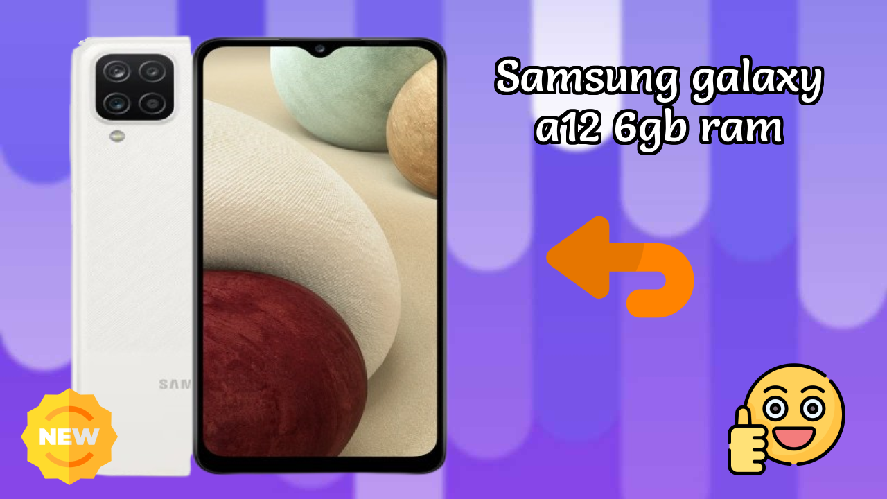 Samsung Galaxy A12 6GB RAM Display Analysis: 6.5 Inches (16.51 Cm) Screen