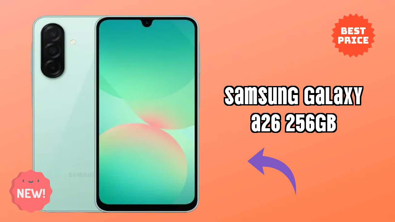 Samsung Galaxy A26 256GB Display Review: 6.7 Inches (17.02 Cm) Screen Size