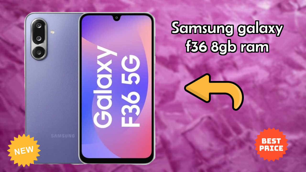 Samsung Galaxy F36 8GB RAM Display Size: 6.7 Inches (17.02 Cm) Screen Test