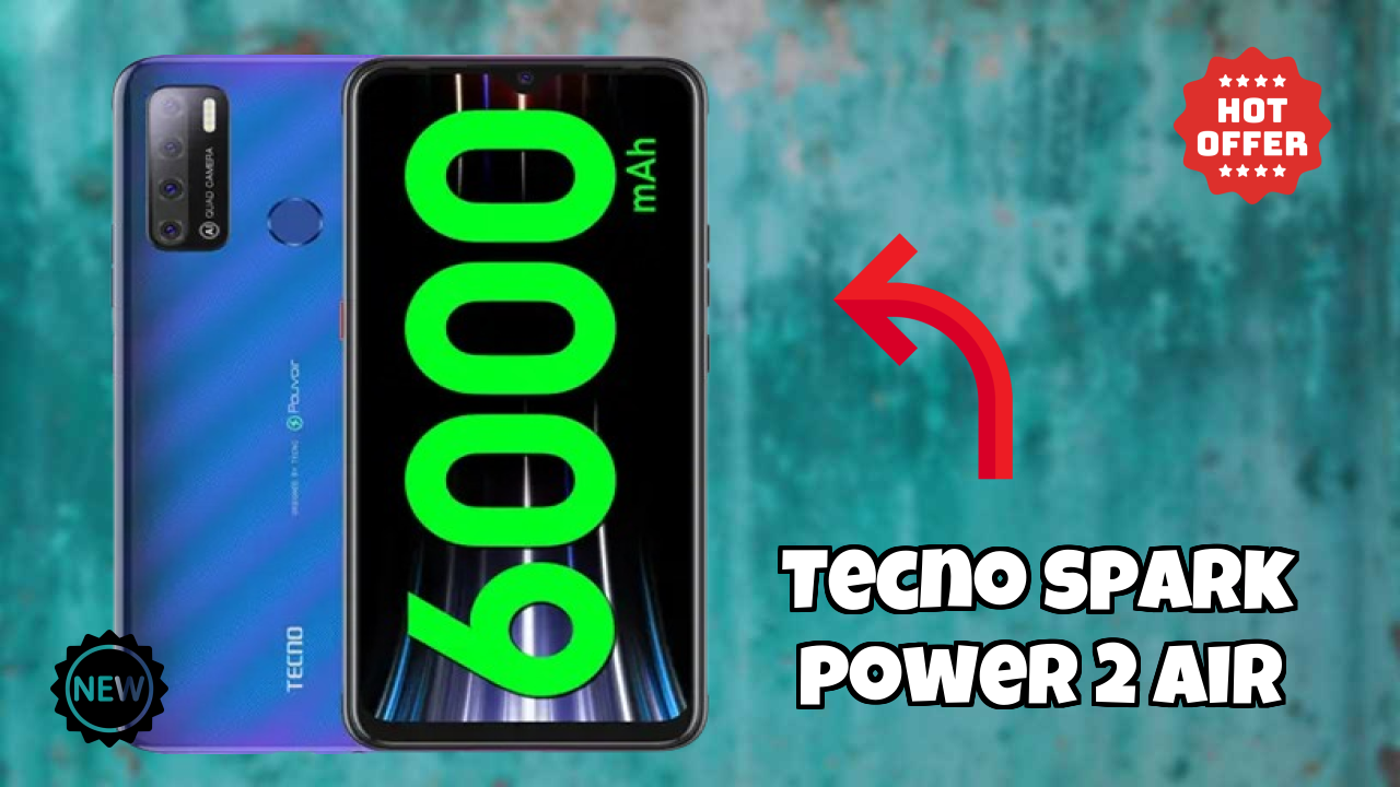 Tecno Spark Power 2 Air Display Technology: 7.0 Inches (17.78 Cm) Screen