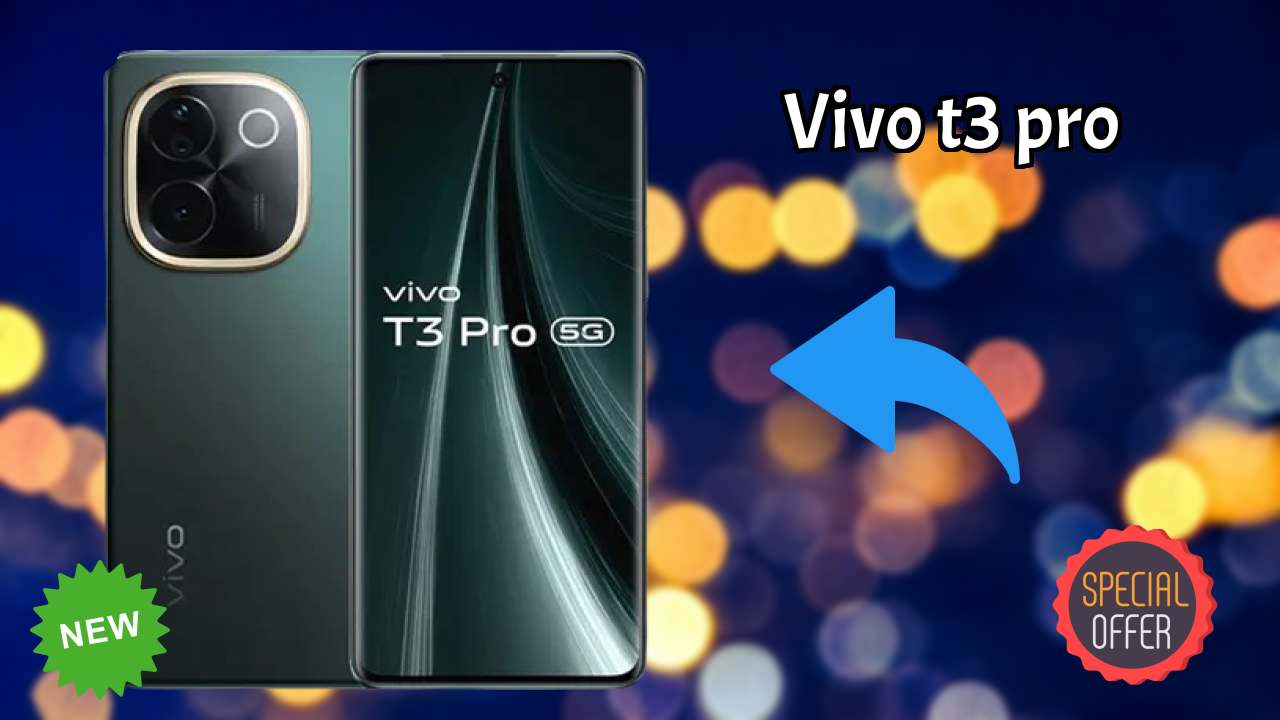 Vivo T3 Pro Camera Quality: 50 MP + 8 MP Rear Camera Low Light