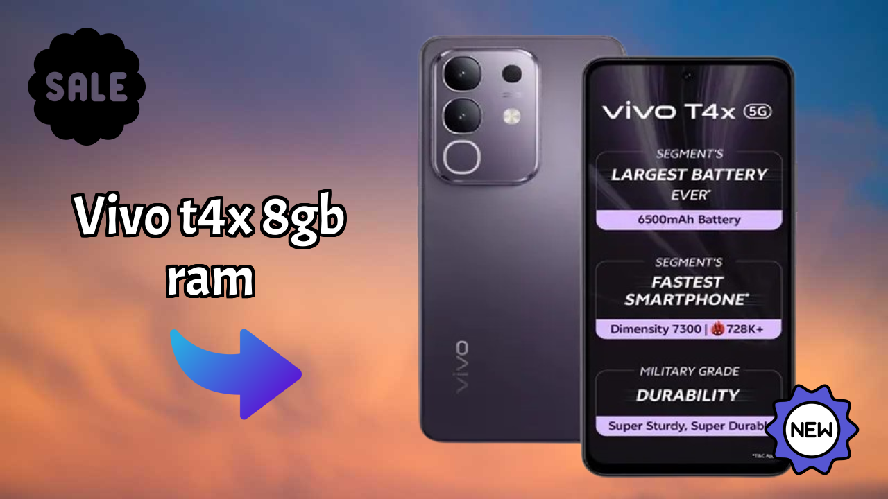 Vivo T4X 8GB RAM Camera Quality: 50 MP + 2 MP Rear Camera Photo Review
